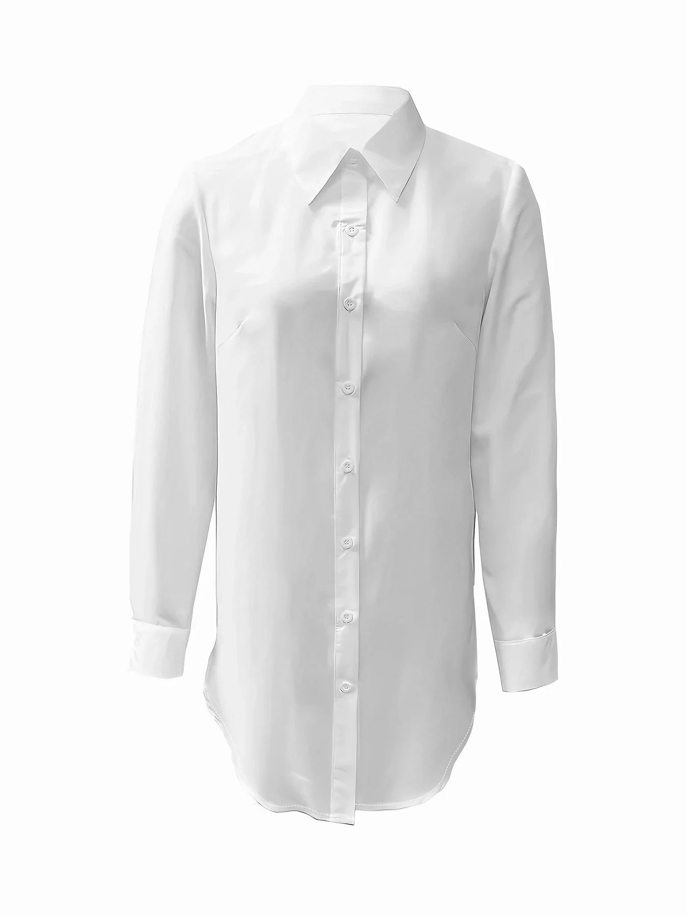 Asymmetrical Button Shirt